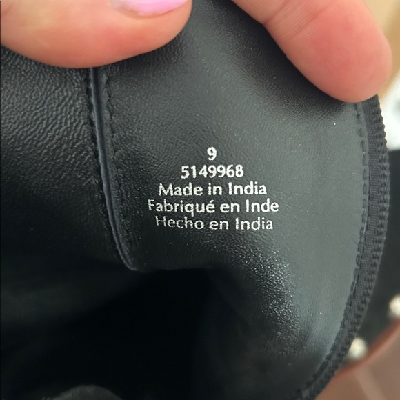 Free People Black Studded Ankle Boots - Picture 9 of 10